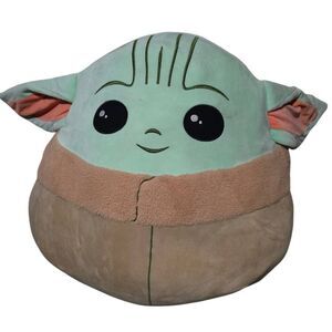 Squishmallow Star Wars Mandalorian Baby Yoda 2020 Rare Grogu 24" XL Jumbo